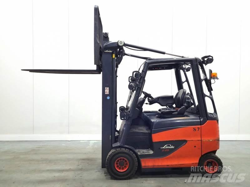 Linde E25H-01/600 387 Električni viljuškari