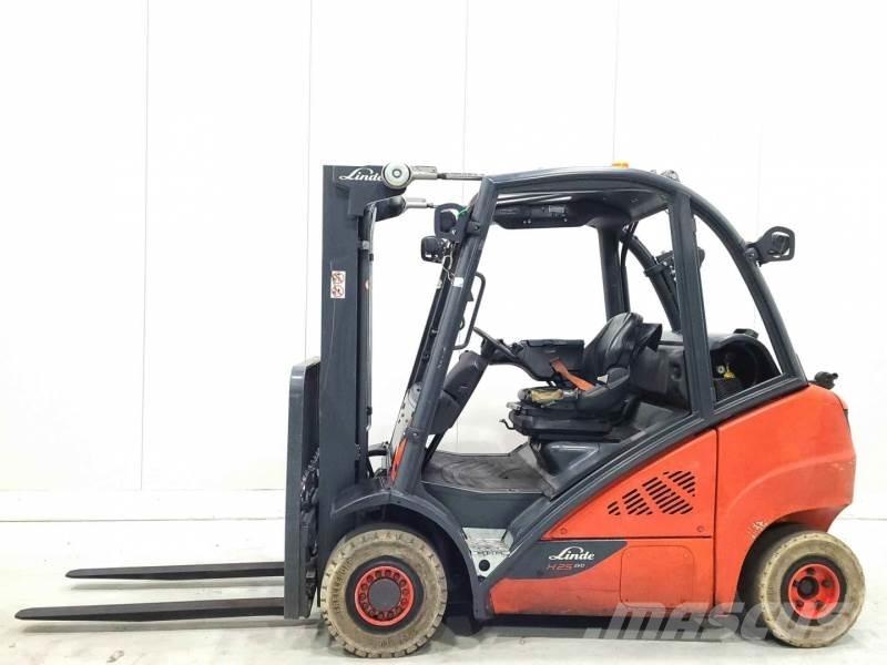 Linde H25T-02 Plinski viljuškari