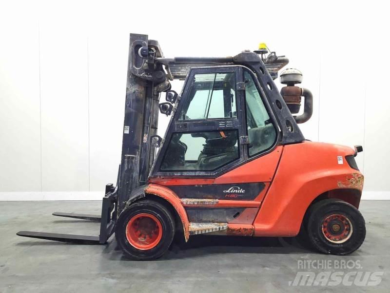 Linde H80D-03/900 396 Dizelski viljuškari