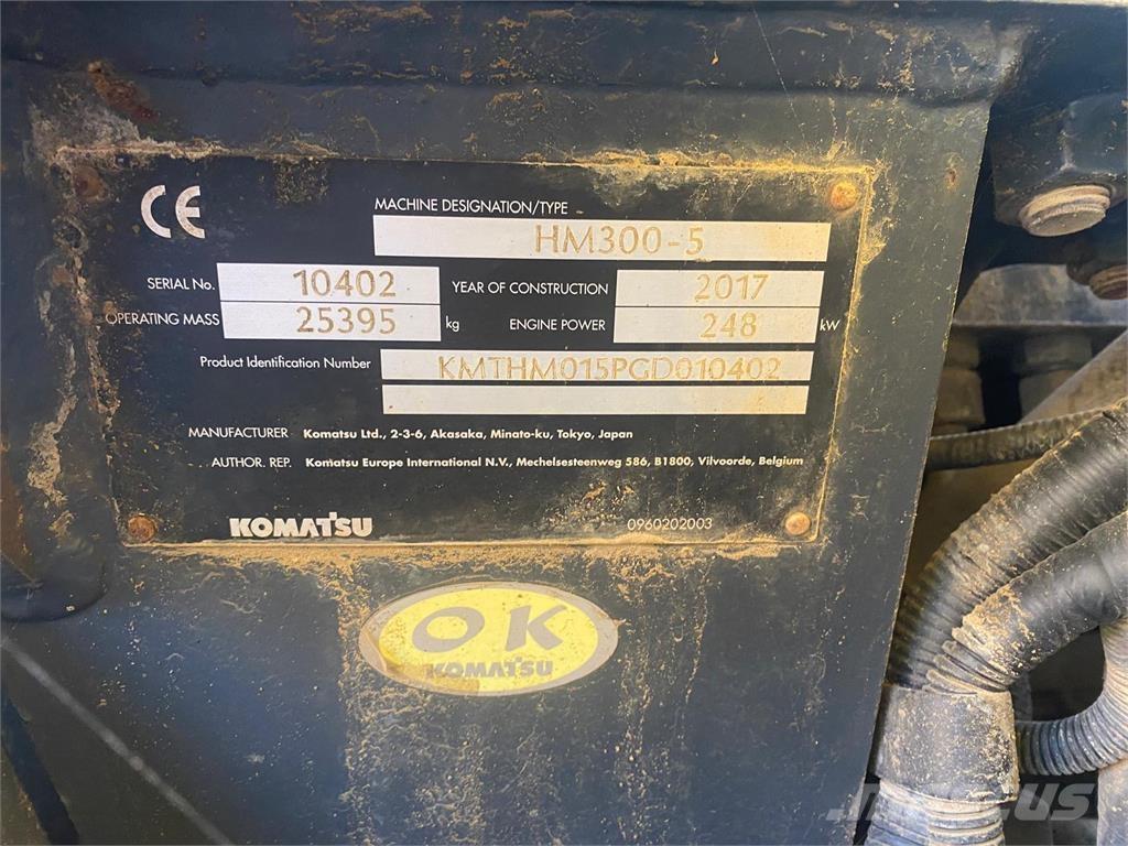 Komatsu HM300-5 Zglobni damperi