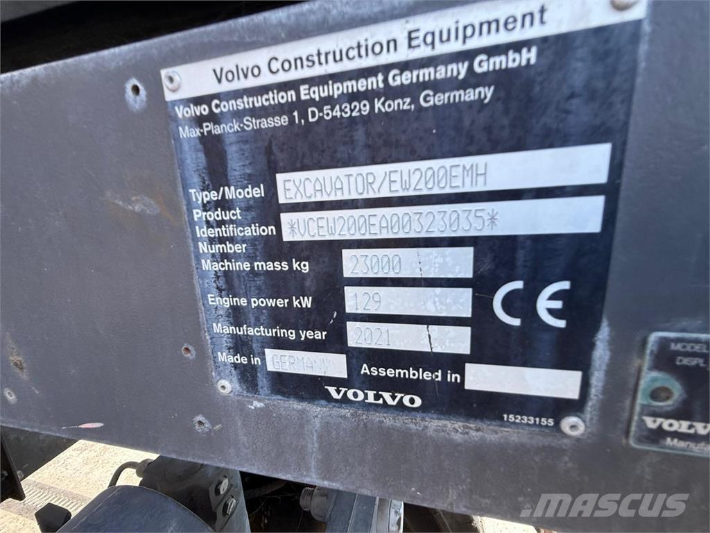 Volvo EW200E Teleskopski viljuškari