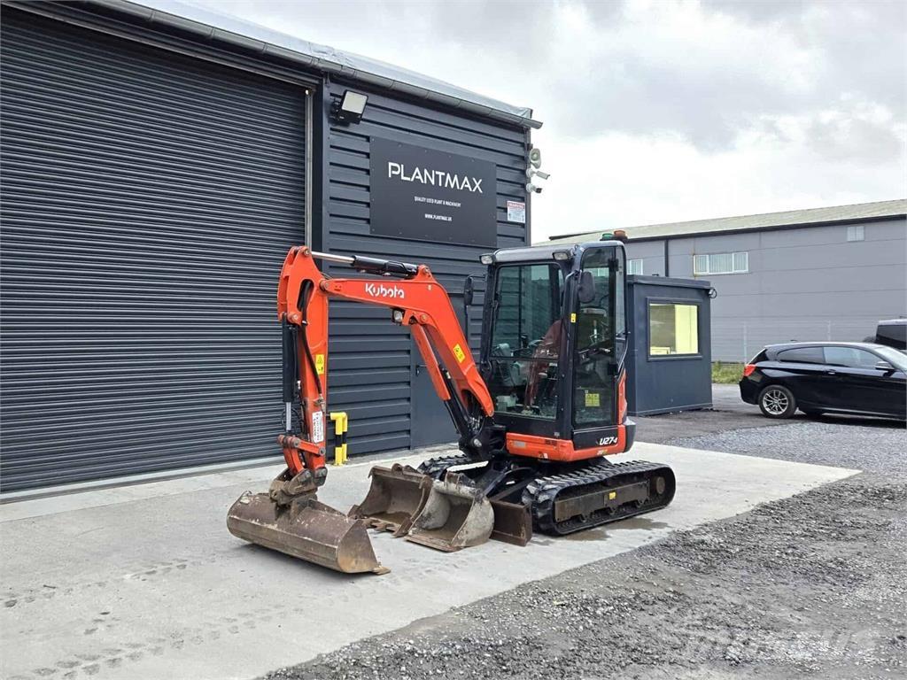 Kubota U27-4 Mini bageri < 7t