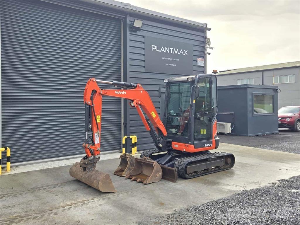 Kubota U27-4 Mini bageri < 7t