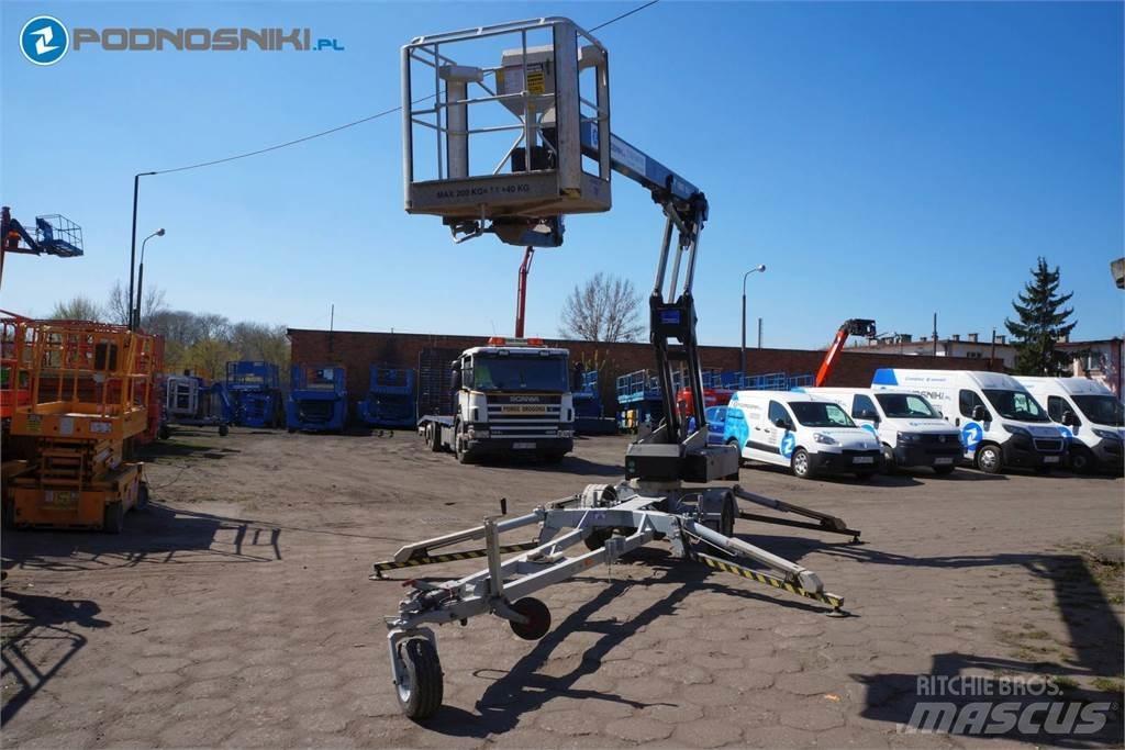Omme 1550 EBZX Vučne prikolice se podiznom košarom