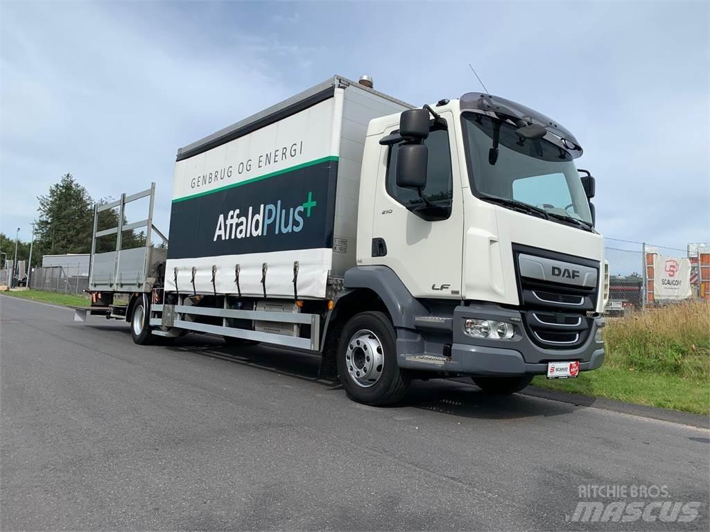 DAF LF210 4x2 FA Sanduk kamioni