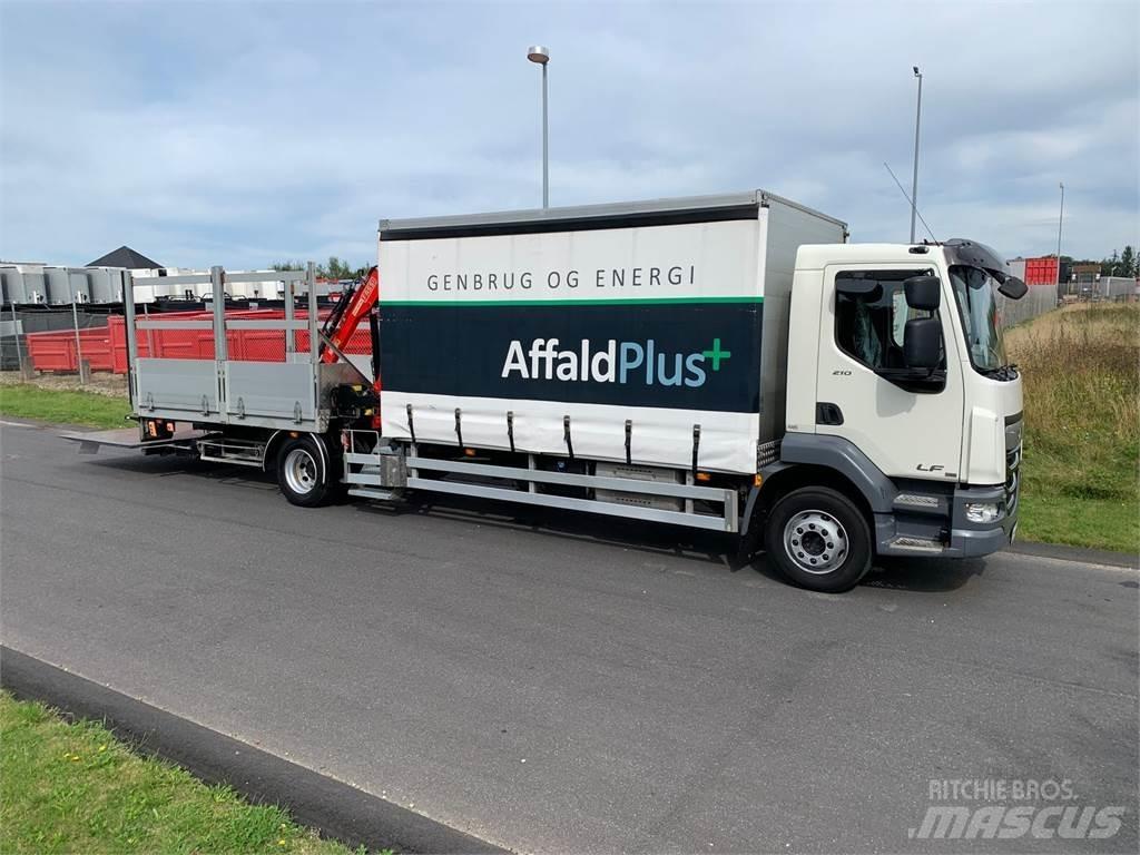 DAF LF210 4x2 FA Sanduk kamioni