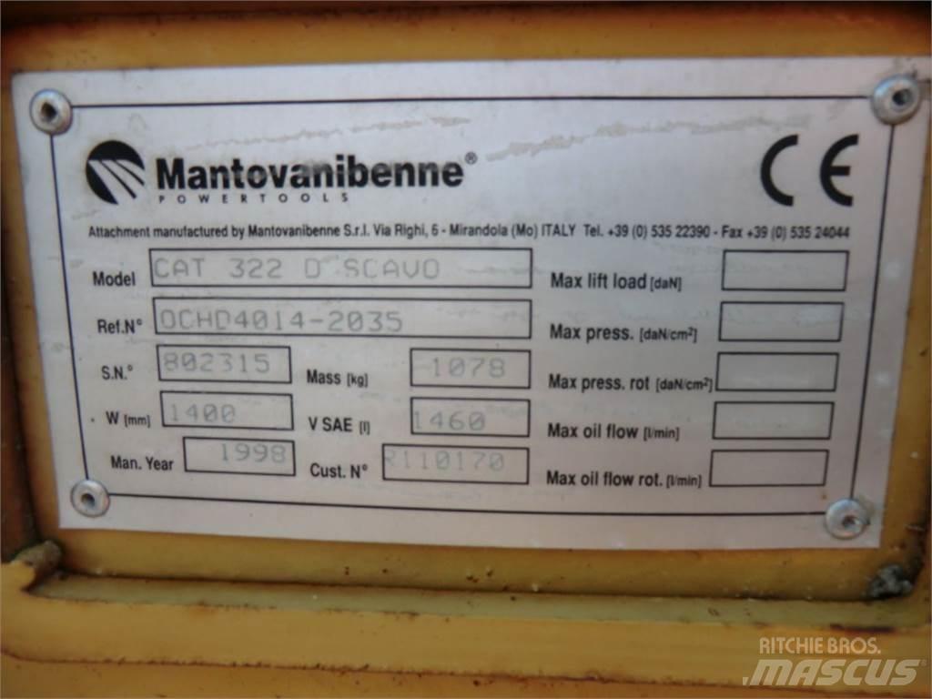 CAT 322D Ostalo za građevinarstvo