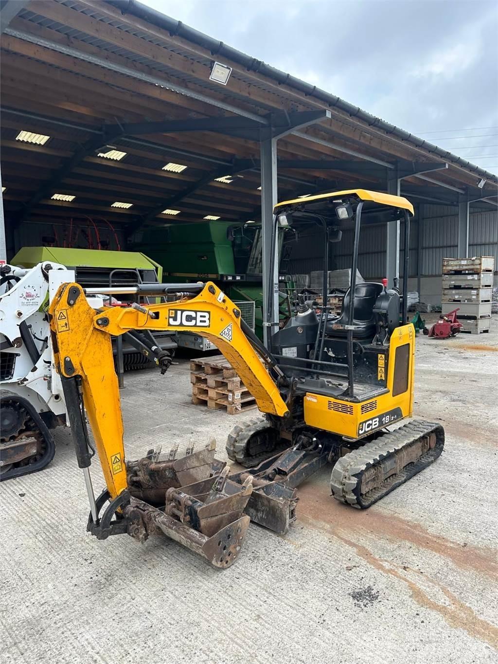 JCB 18-Z1 Bageri guseničari