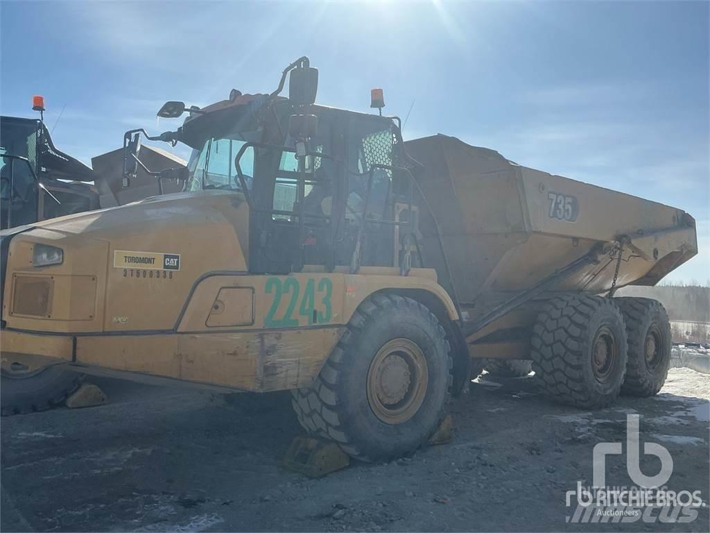 CAT 735 Zglobni damperi