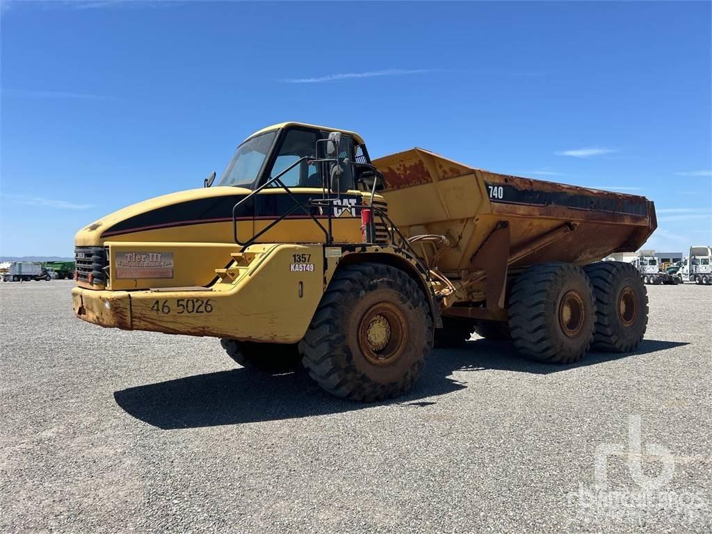 CAT 740 Zglobni damperi