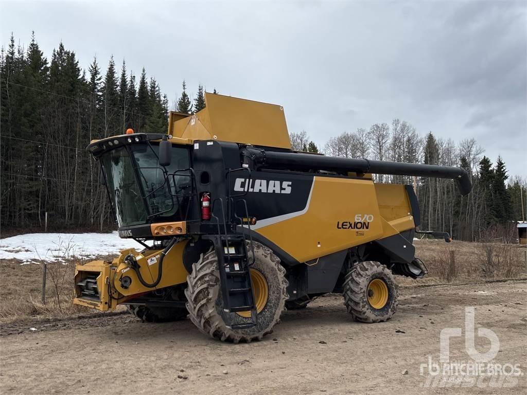 CLAAS 670 Kombajni