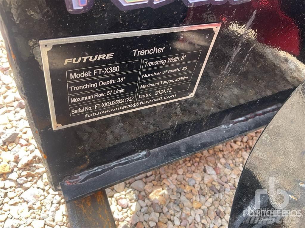  FT-X380 Rovokopači freze za kanale Trenčeri