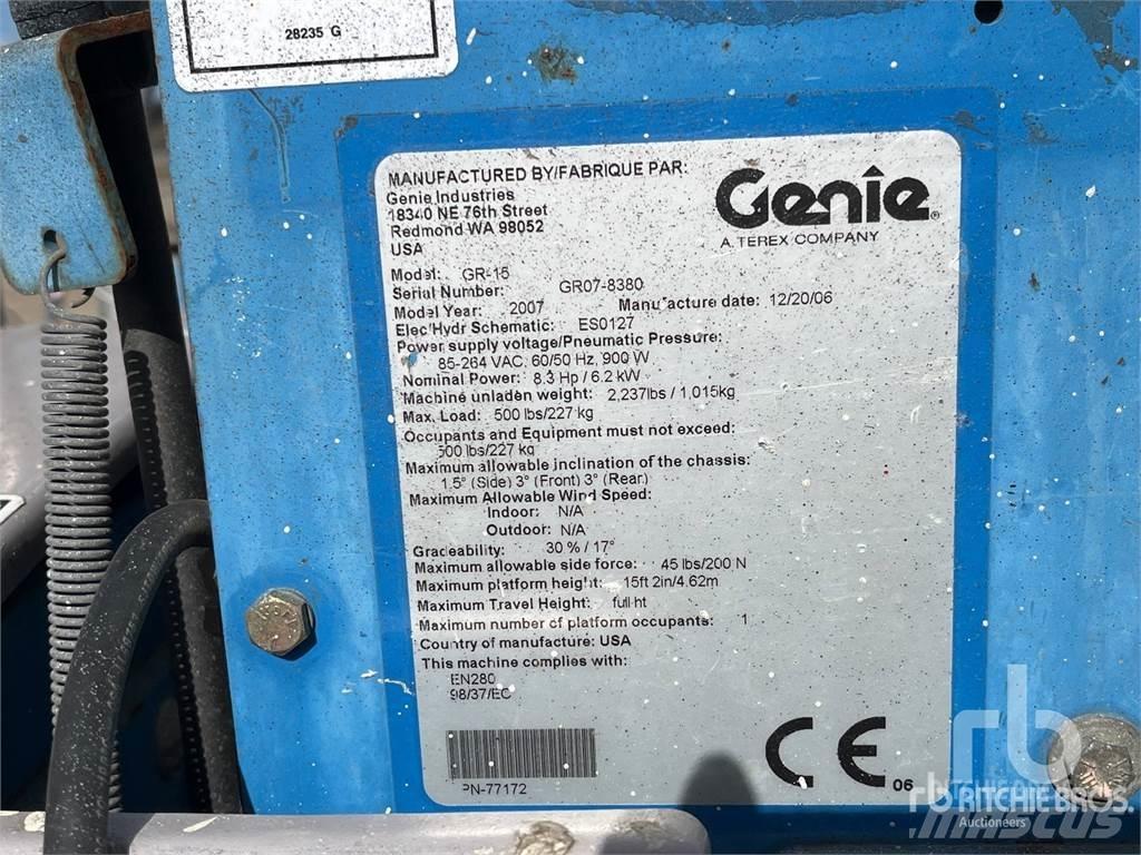 Genie GR15 Zglobne podizne platforme