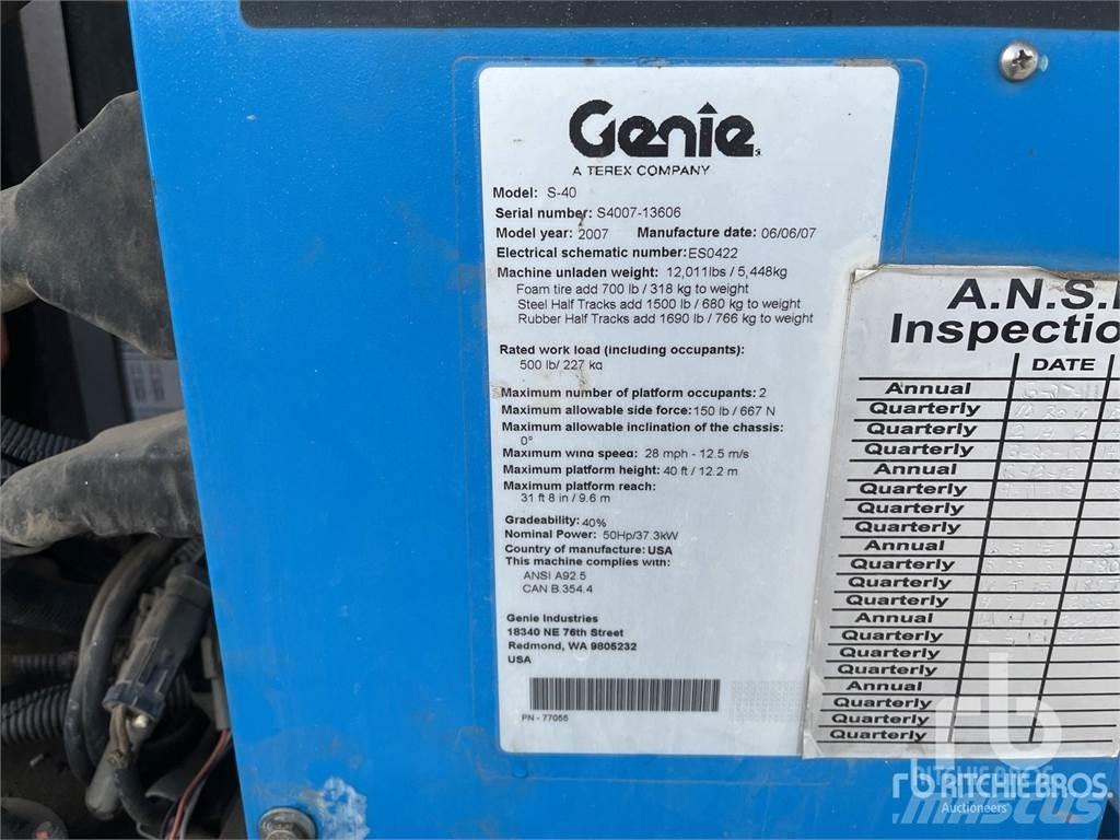 Genie S40 Zglobne podizne platforme