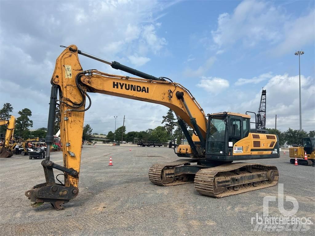 Hyundai HX330 L Bageri guseničari