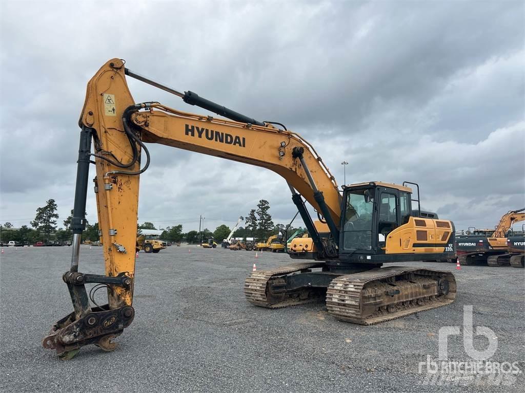 Hyundai HX330L Bageri guseničari