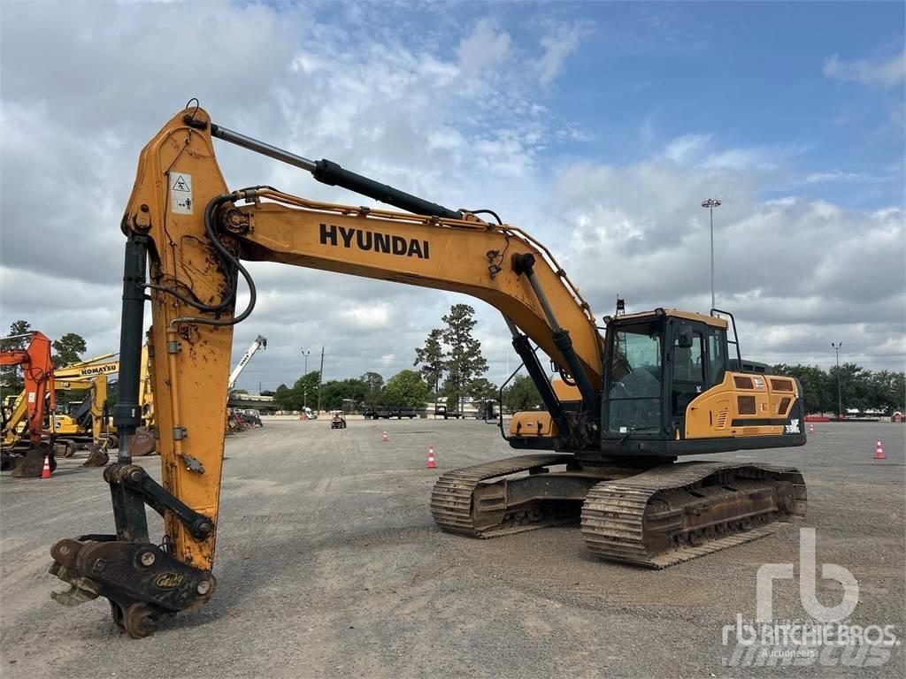 Hyundai HX330L Bageri guseničari
