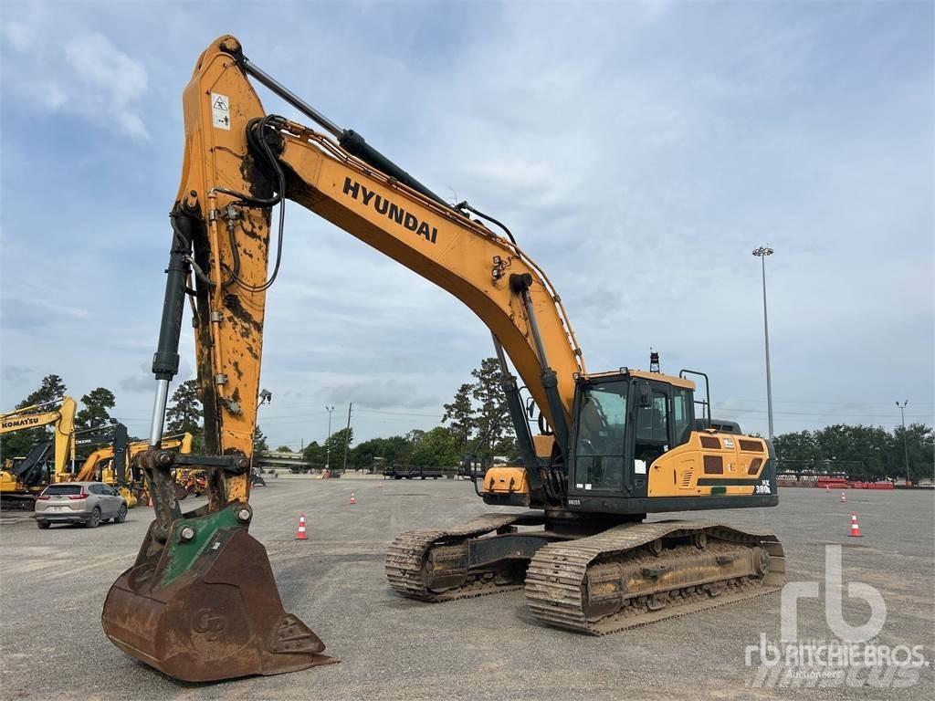 Hyundai HX380L Bageri guseničari