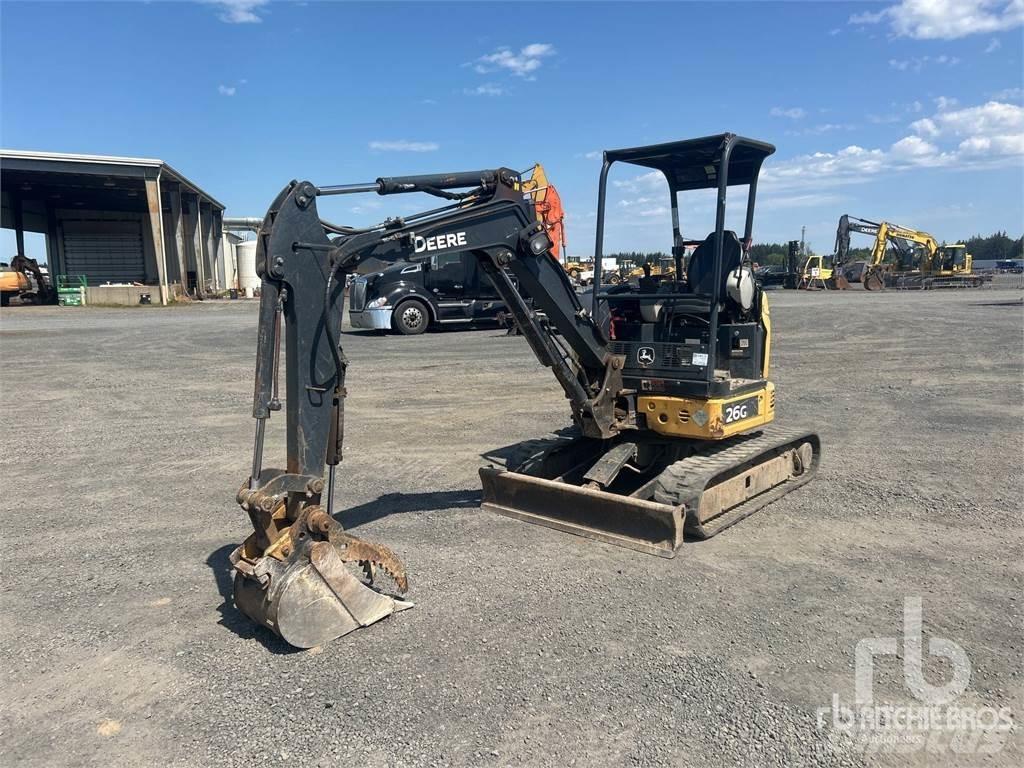 John Deere 26G Mini bageri < 7t