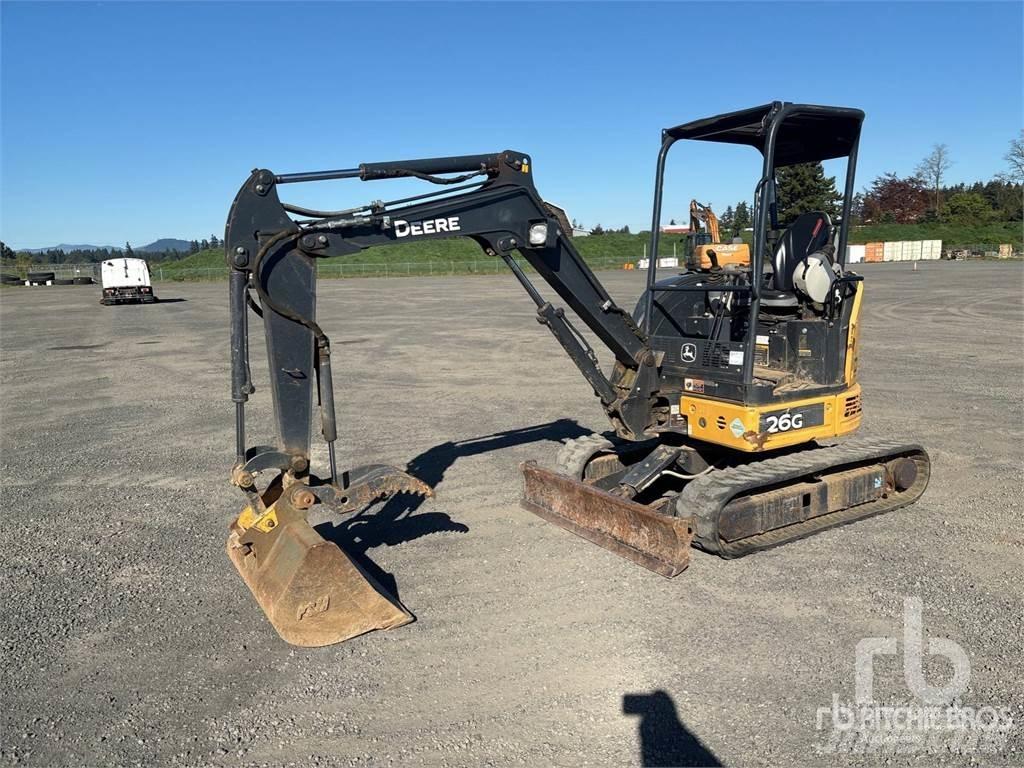 John Deere 26G Mini bageri < 7t