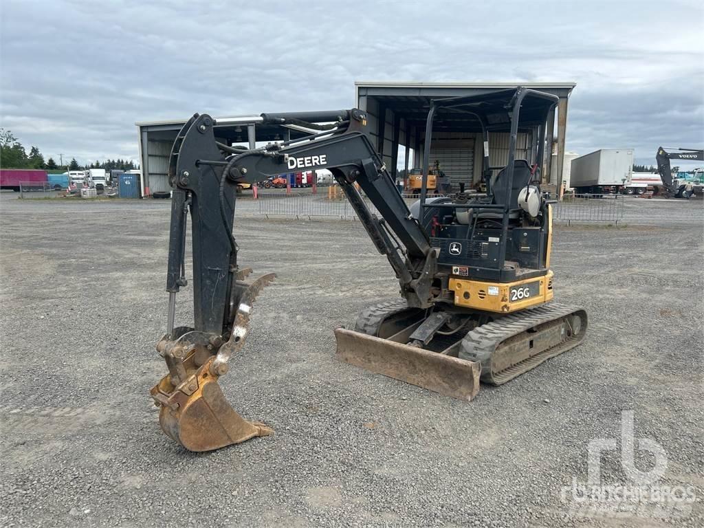 John Deere 26G Mini bageri < 7t
