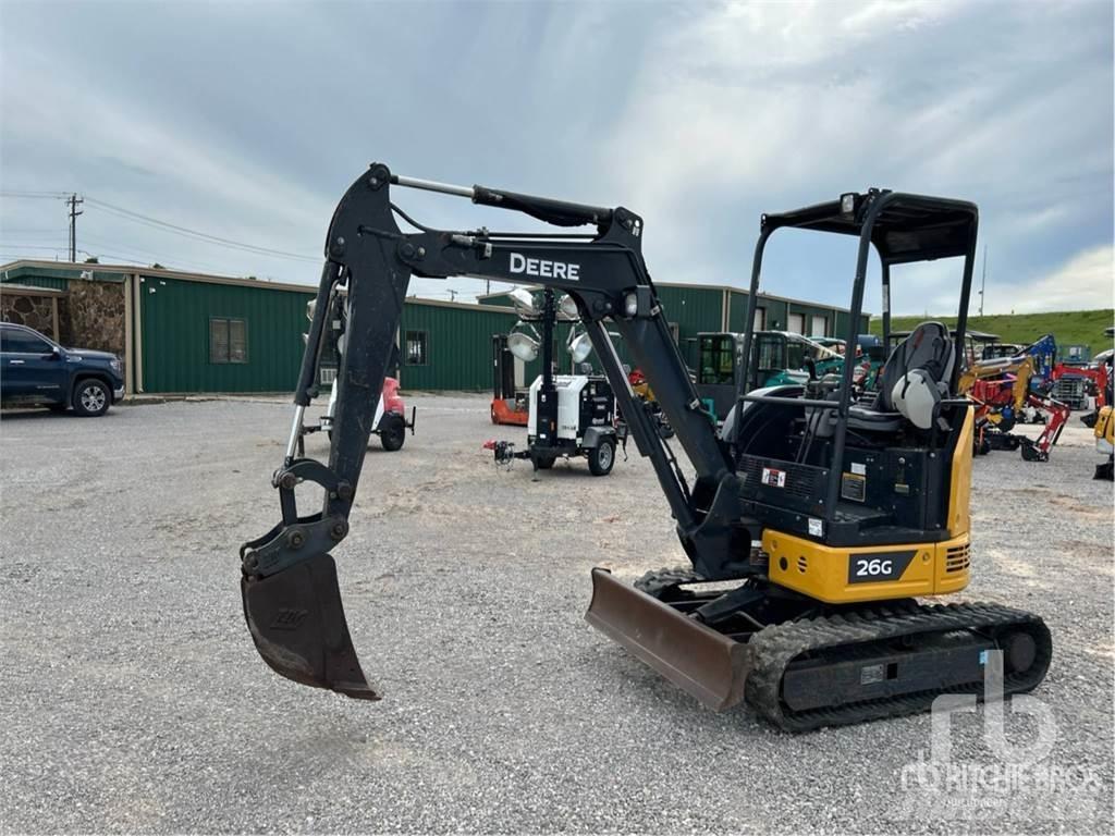 John Deere 26G Mini bageri < 7t
