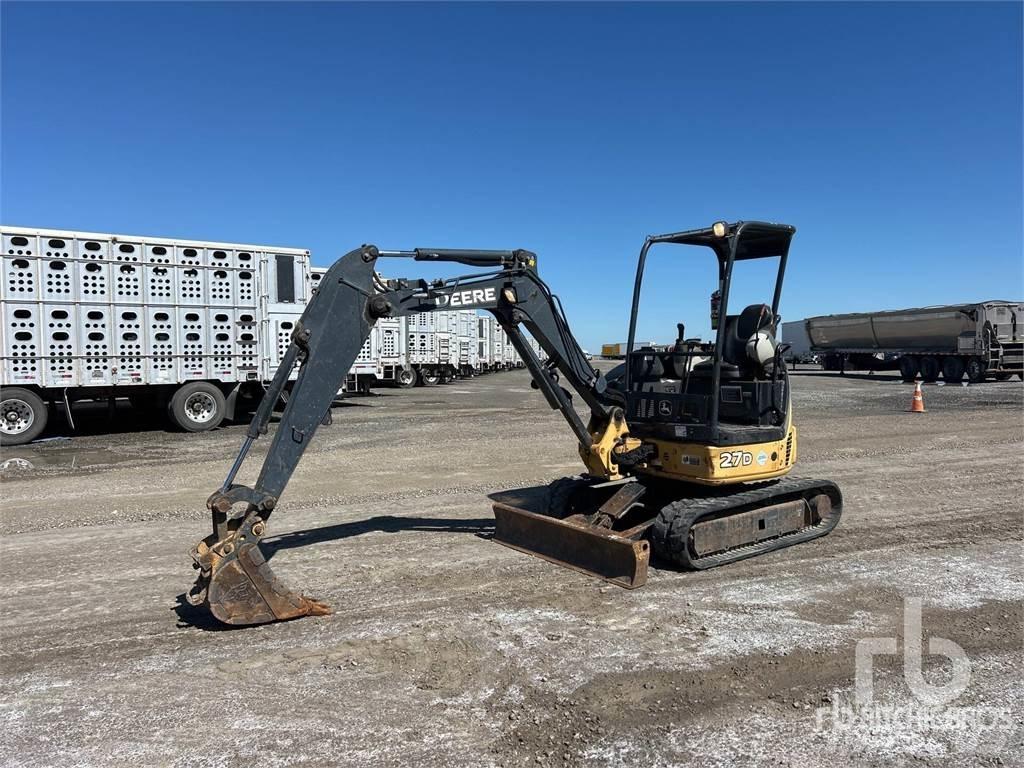 John Deere 27D Mini bageri < 7t