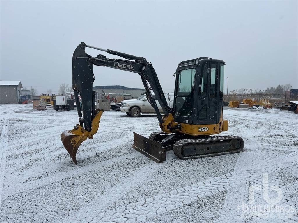 John Deere 35D Mini bageri < 7t