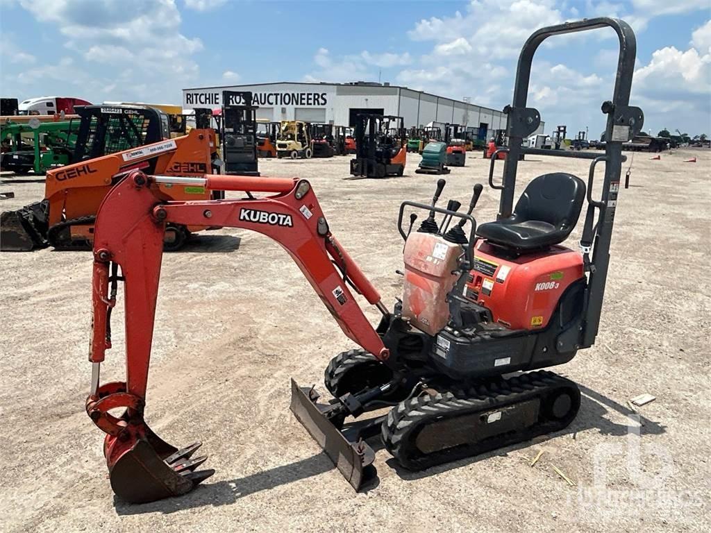 Kubota K008-3 Mini bageri < 7t