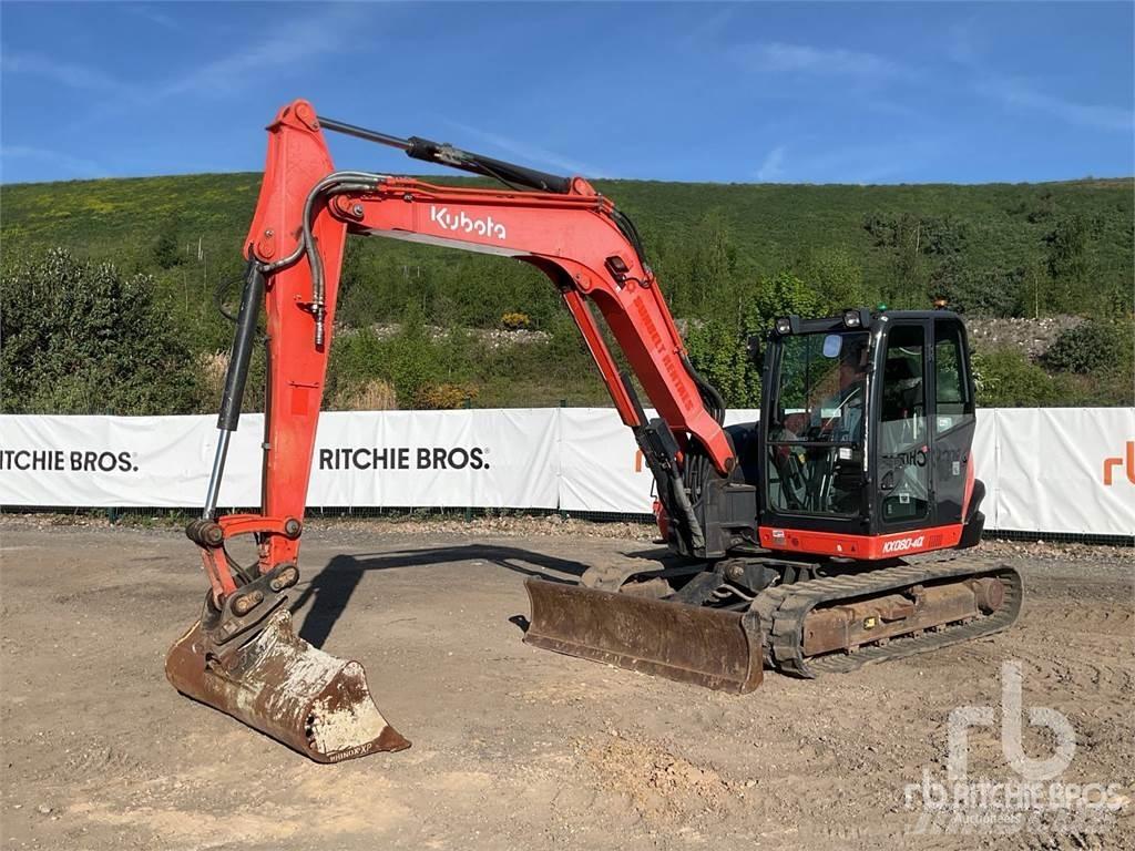 Kubota KX080-4 Bageri guseničari