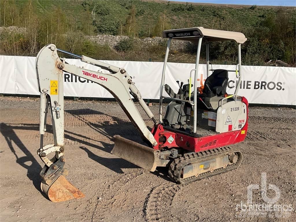 Takeuchi TB216 Mini bageri < 7t