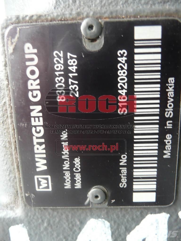 Wirtgen 83031922 2371487 Hidraulika