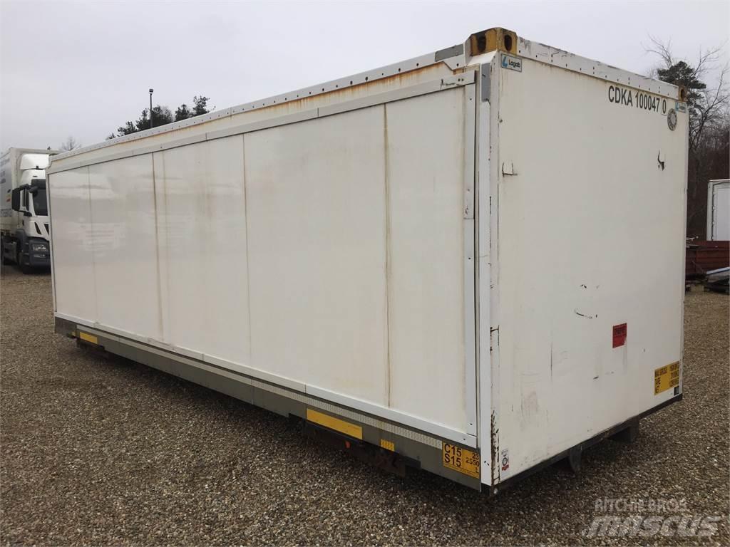 7450 mm med rulleport Sanduk poluprikolice