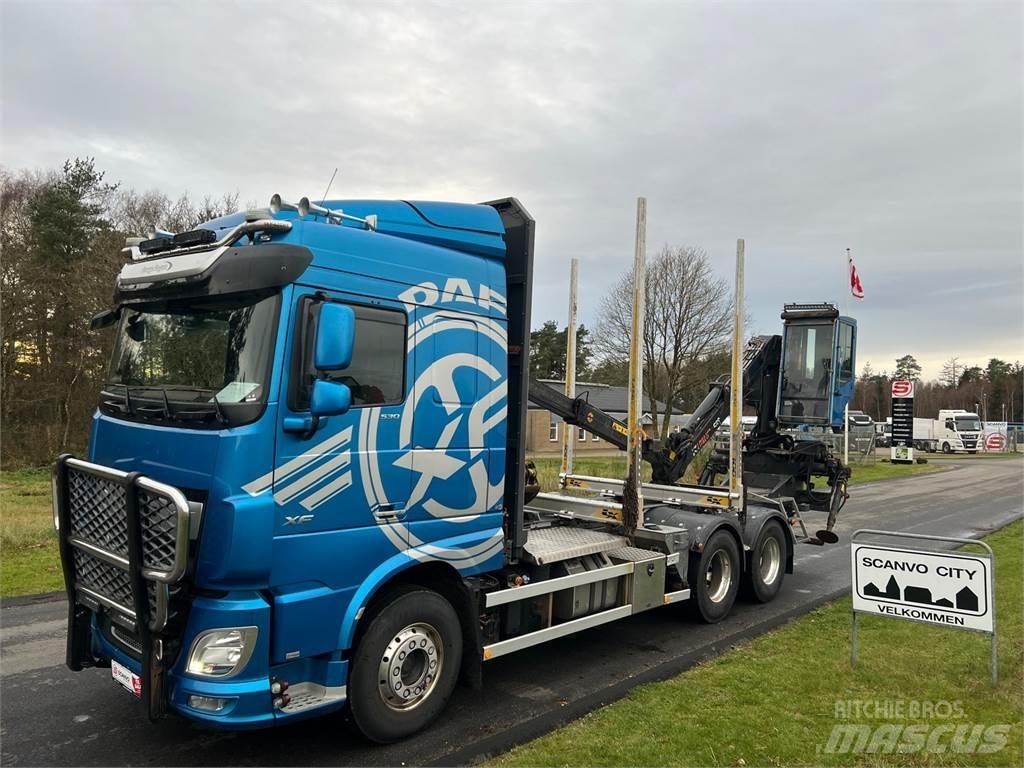 DAF XF530 FAT 6x4 Kamioni za drva Šticari