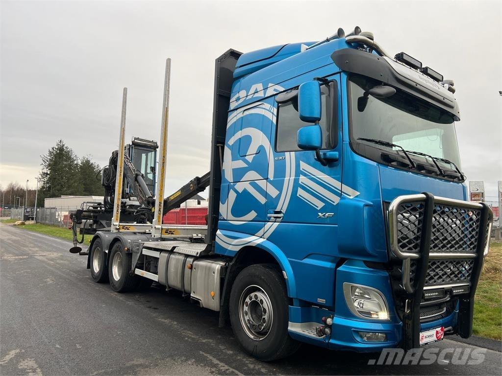 DAF XF530 FAT 6x4 Kamioni za drva Šticari