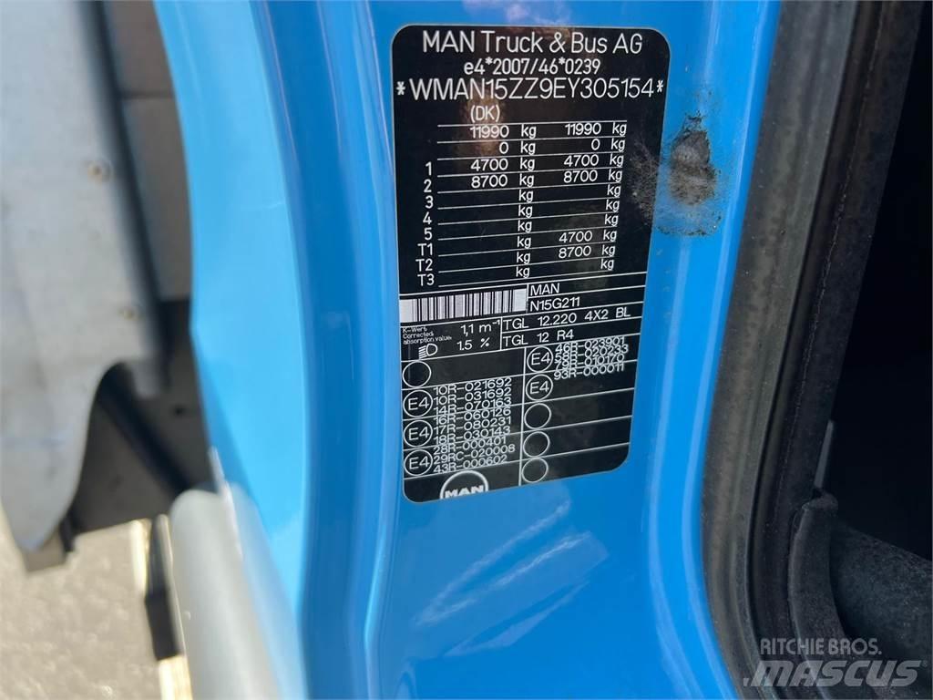 MAN TGL 12-220 BL Kamioni sa ciradom