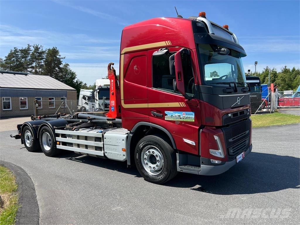 Volvo FM430 Rol kiper kamioni sa kukom za podizanje tereta