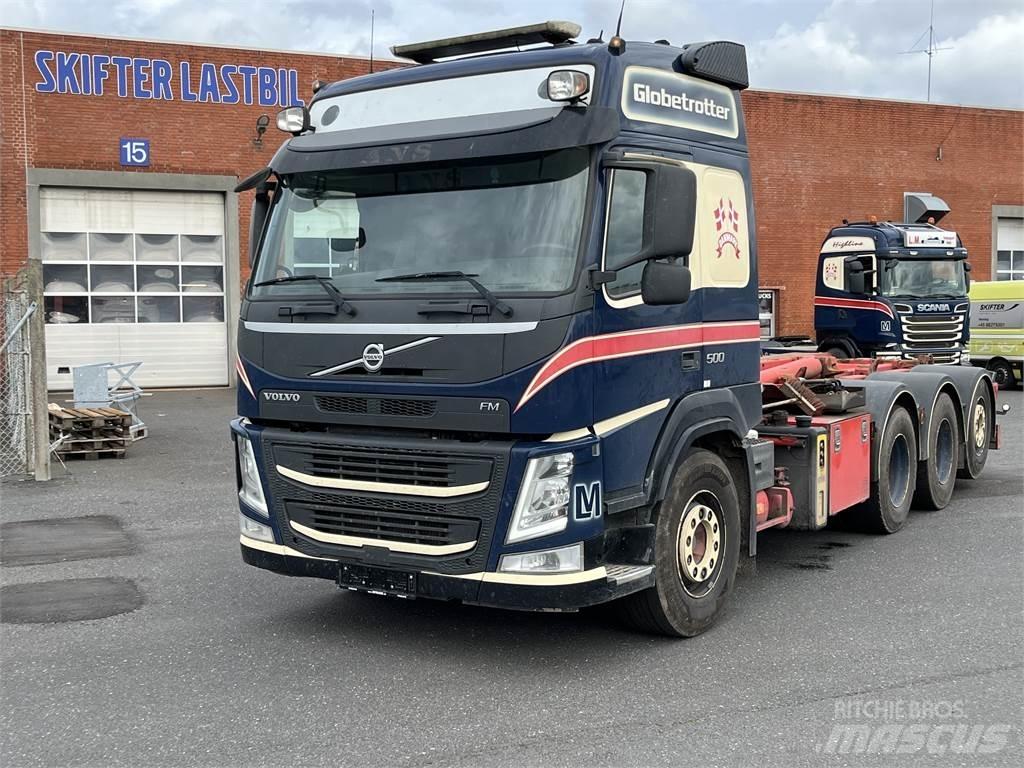Volvo FM Rol kiper kamioni sa kukom za podizanje tereta