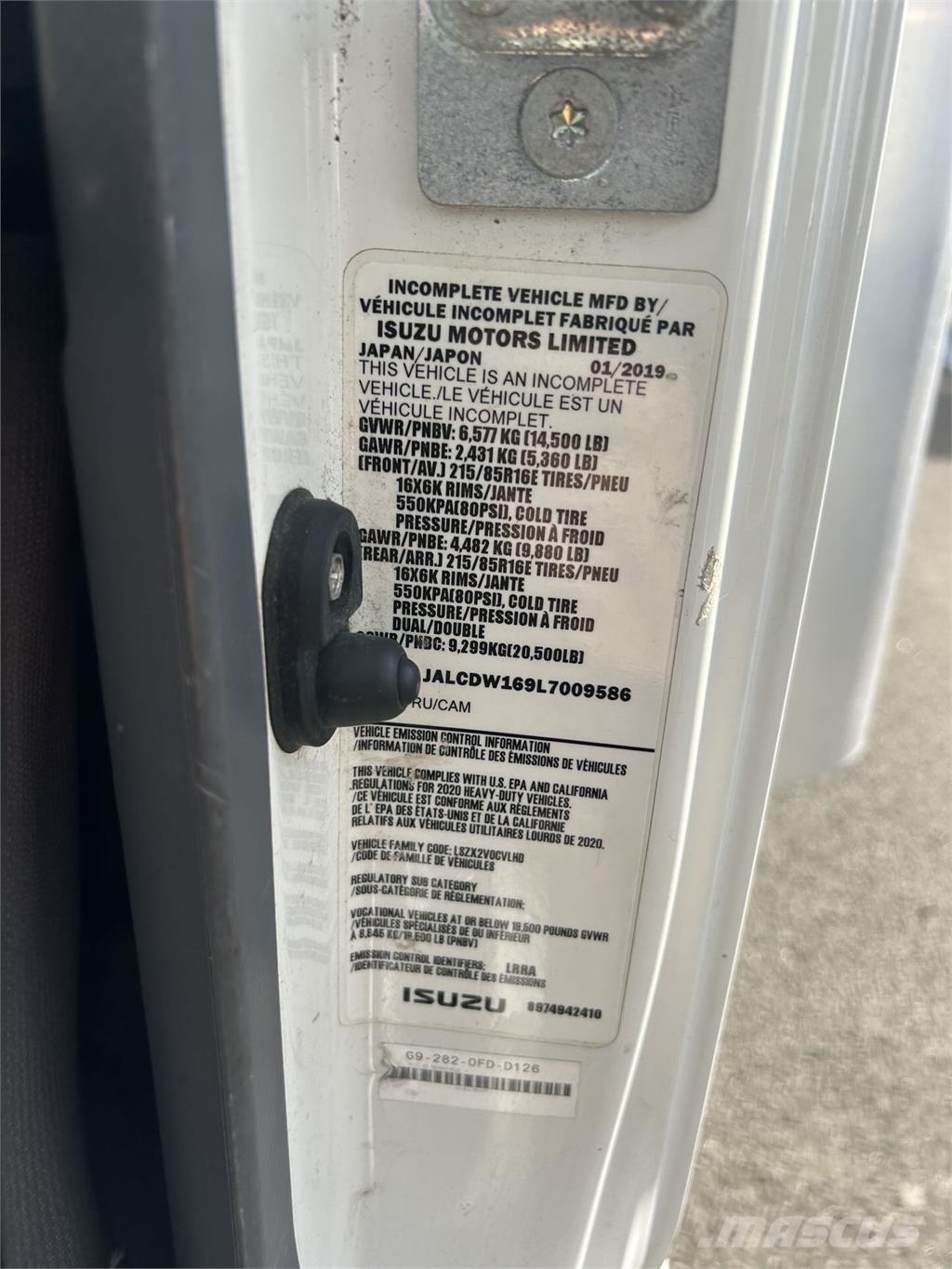 Chevrolet 4500 Sanduk kamioni