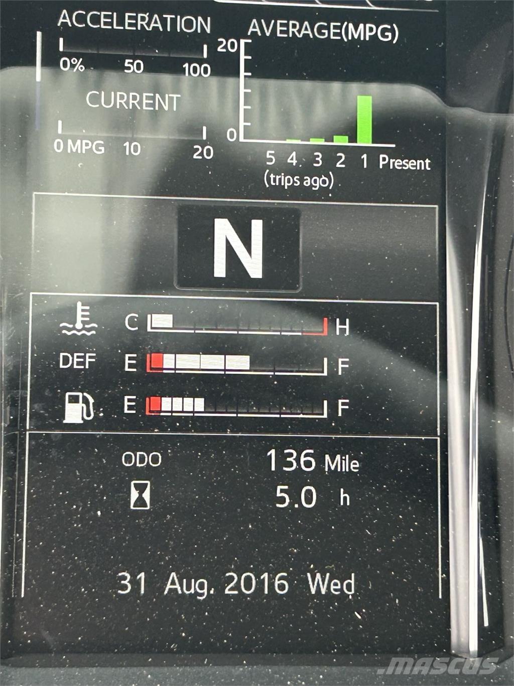 Hino L6 Sanduk kamioni