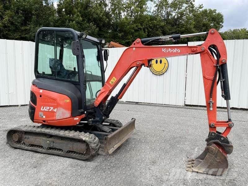 Kubota U27-4 Mini bageri < 7t