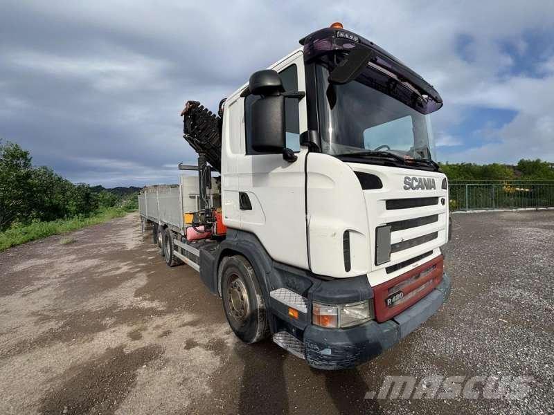 Scania R420 Kamioni sa otvorenim sandukom