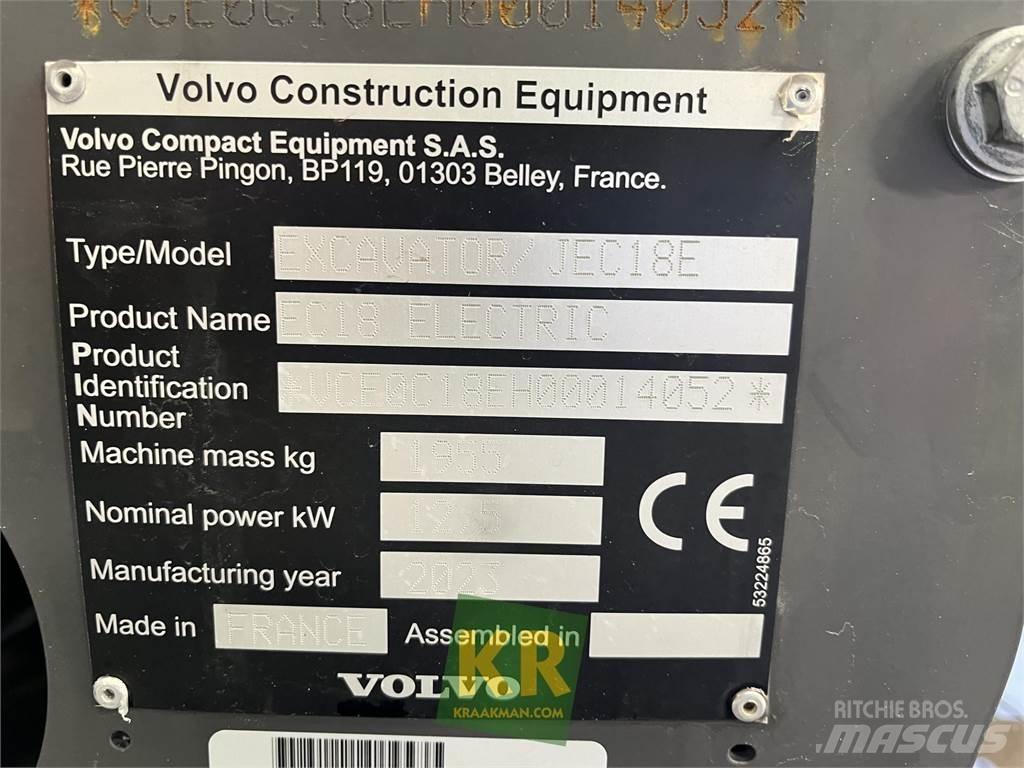 Volvo EC18E Bageri guseničari