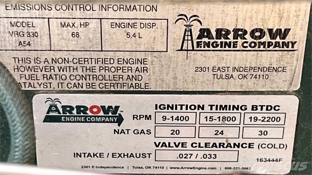Arrow VRG330 Motori za građevinarstvo