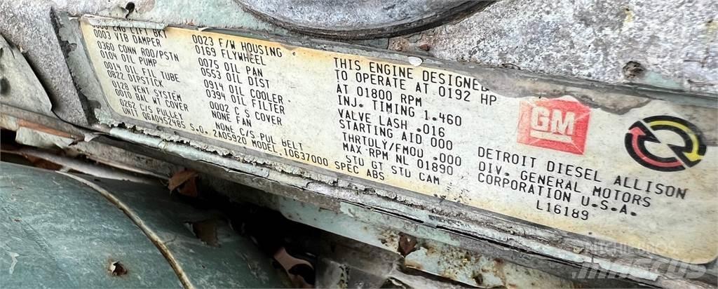 Detroit 6-71 Motori za građevinarstvo