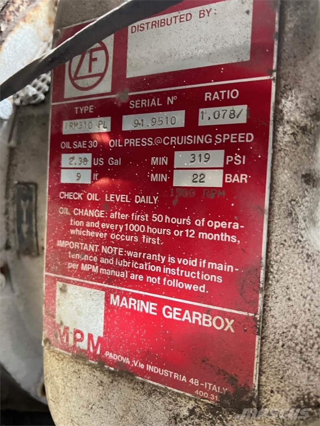 Detroit 6V92T Motori za građevinarstvo