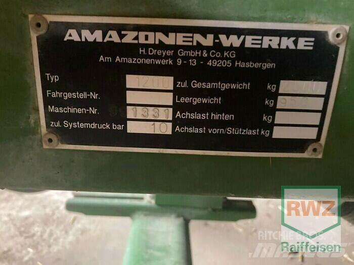 Amazone UF 1200 Vučene prskalice
