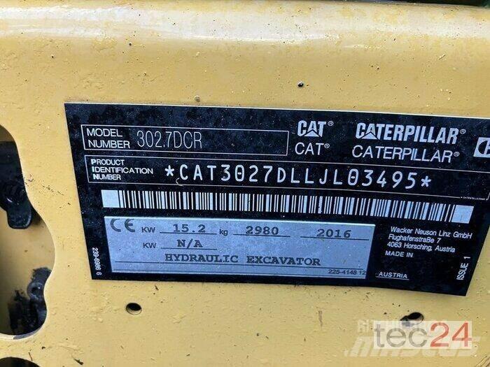 CAT 302.7 D Bageri točkaši