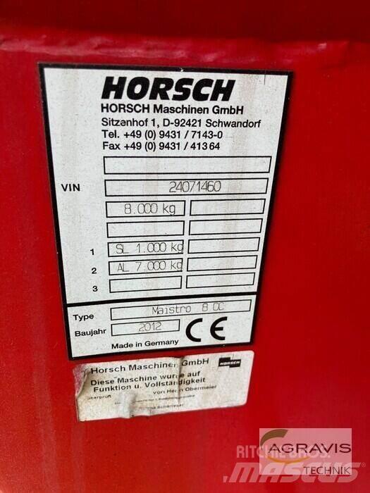 Horsch MAISTRO 8 CC Sejačice