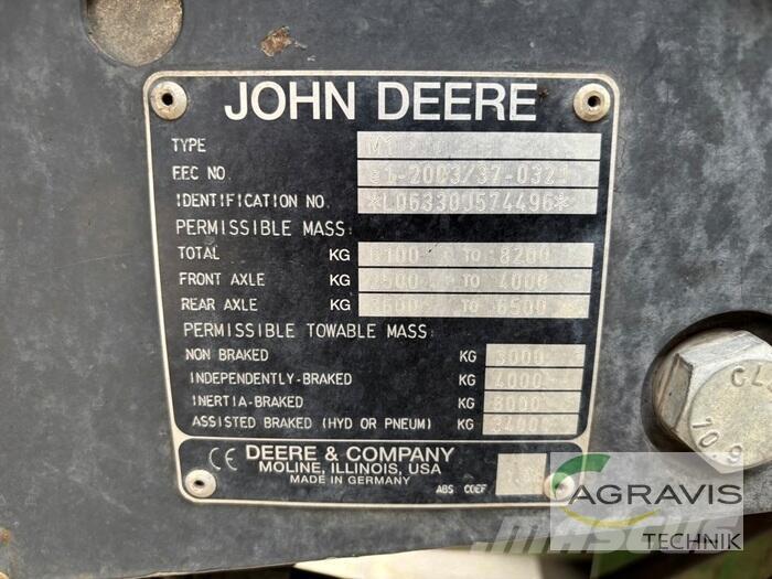 John Deere 6330 Traktori